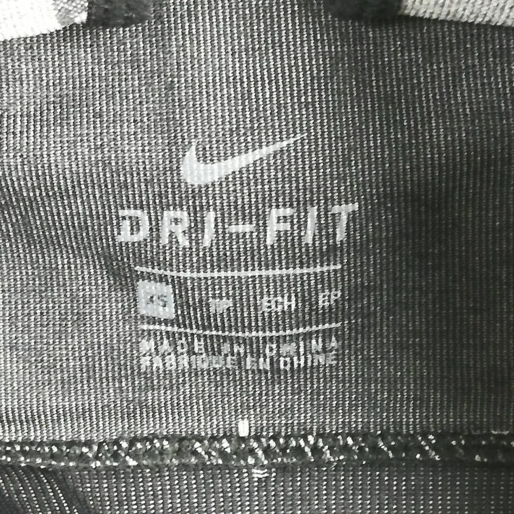 Nike Dri-Fit Sports Bra‎ Gray Heathered Swoosh Racerback Stretch XS New